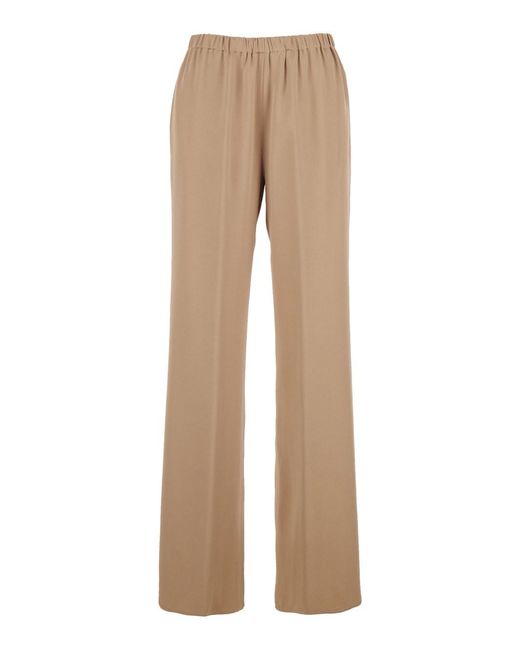 Antonelli Natural 'Tiete' Pants With Elasticated Waist