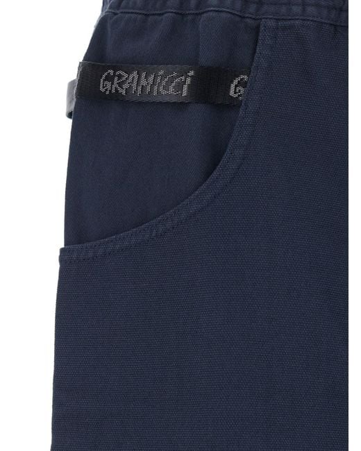 Gramicci Blue Bermuda Shorts for men