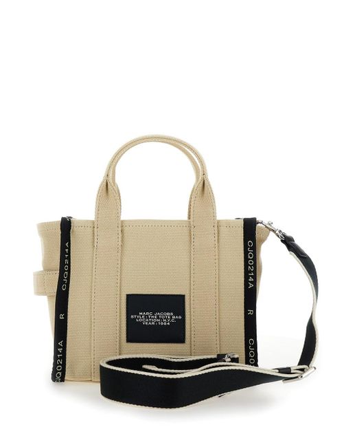 Marc Jacobs Metallic Handbag With Jacquard Logo