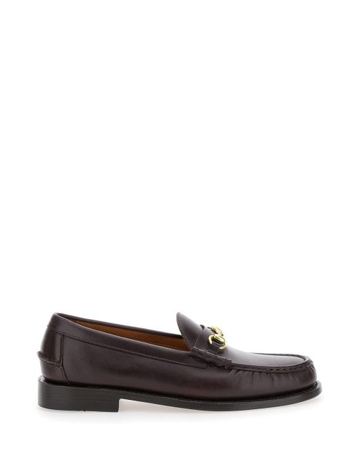 Sebago White 'Joe Modena' Pull-On Loafers With Horsebit Detail for men