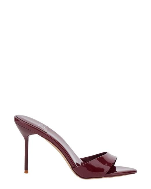 Jeffrey Campbell Pink High Heel Sandals Ce Soire Patent Bordeaux
