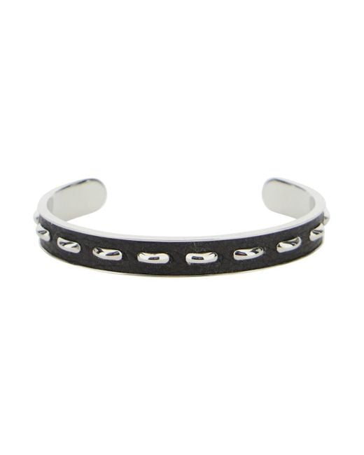 Cuff Vitello di Fendi in White da Uomo