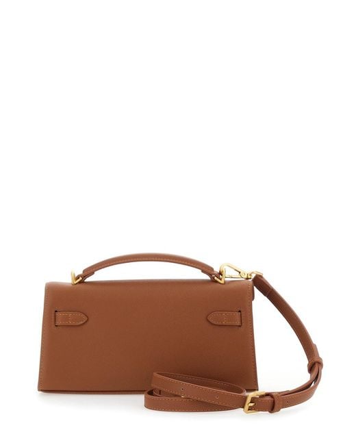 JW PEI Brown Handbag 'Noor' With Leather Handle