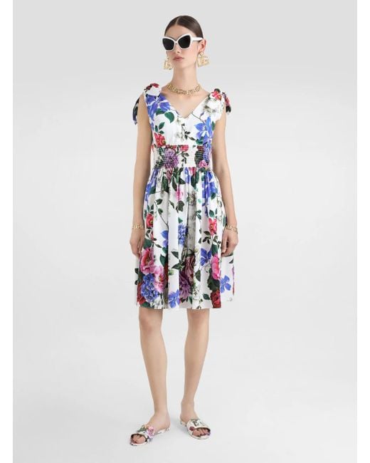 Short Dresses di Dolce & Gabbana in White