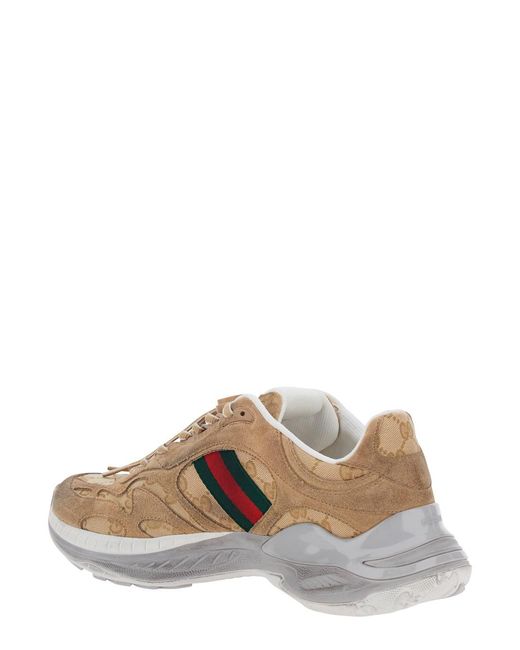 Gucci Brown Sneakers 2.0 Leather for men