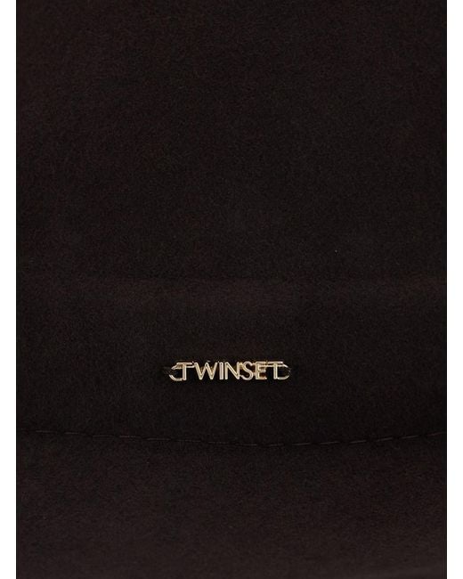 Twinset Black Cappello