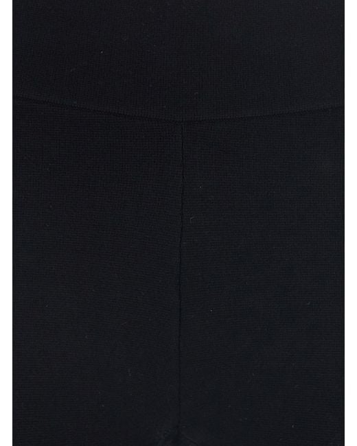 Totême Blue Pants With Elasticated Waist
