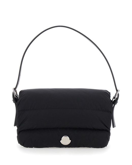 Moncler Black Caradoc Baguette Shoulder Bag