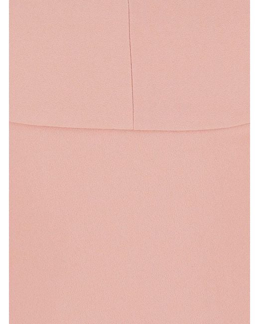 Solace London Pink Morgan' Long Dress