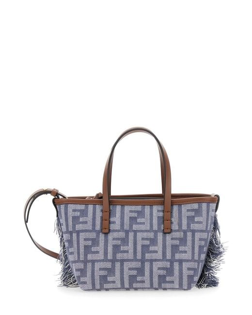 Fendi Multicolor 'Roll' Mini Bag With Adjustable And Removable Shoulder Stra