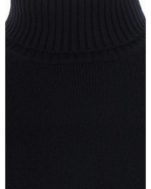 Kangra Blue Turtleneck Ml F.7Gg With High Collar And Long Sleeves for men