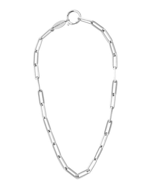 FEDERICA TOSI Blue Lace Square Necklace