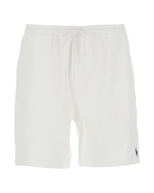 Polo Ralph Lauren White Bermuda Shorts Cotton for men