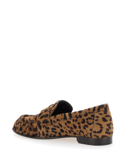 Fendi Brown Loafers