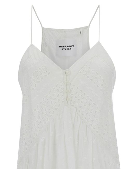 Isabel Marant White 'Sabba' Maxi Dress
