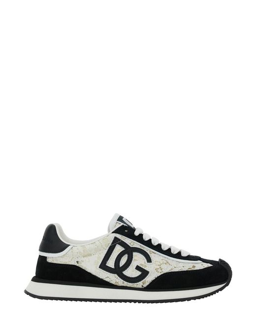 Dolce & Gabbana Multicolor Sports Shoes With Logo