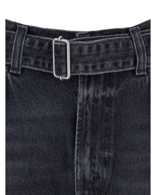 Jeans 'Arcane' Con Cintura E Orlo Con Risvolto di Agolde in Blue