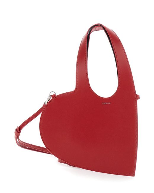 Borsa A Tracolla 'Baby Heart' A Forma Di Cuore Con Tracolla Re di Coperni in Red