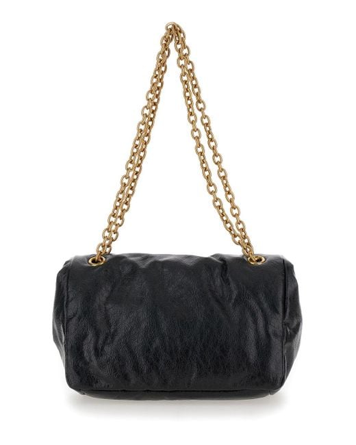 Balenciaga Black 'Monaco Chain' Shoulder Bag