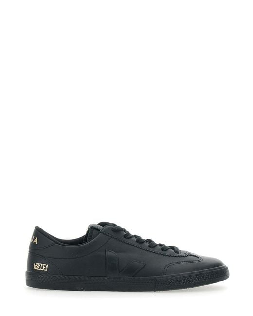 Veja Black Sneakers Volley Leather