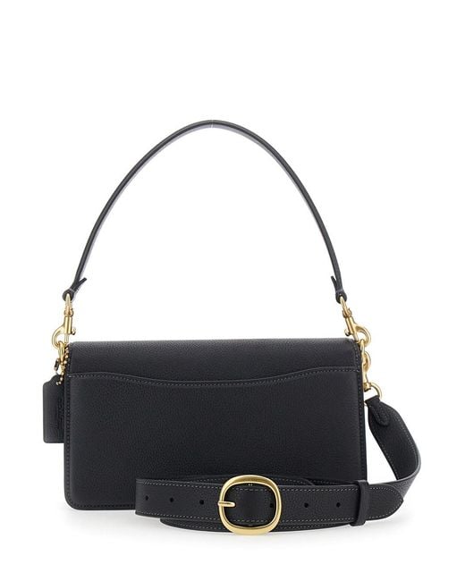 COACH Blue Shoulder Bag 'Tabby' With Clasp Closure