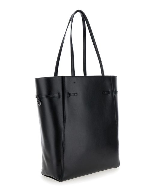 Borsa Shopping 'Voyou Medium' Con Dettaglio Cinturino di Givenchy in Black