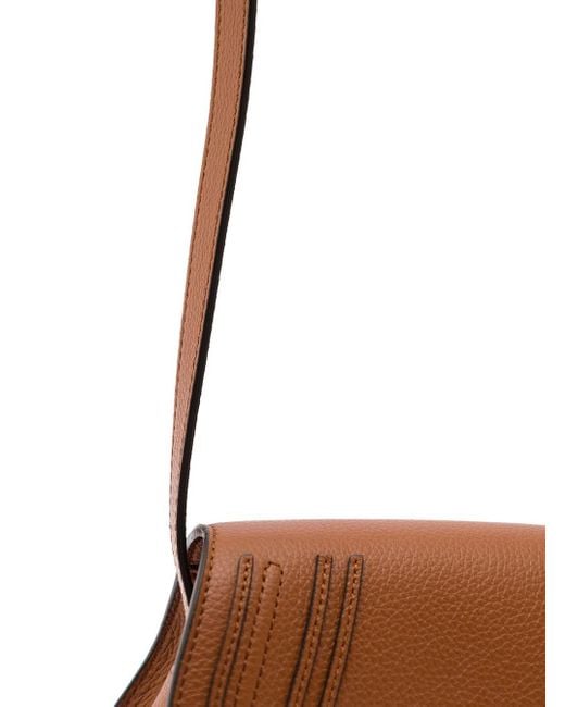 Chloé Brown Chloã 'Marcie' Leather Saddle Bag Chloã