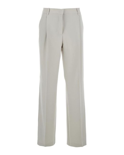 Pinko Gray Pants Paula