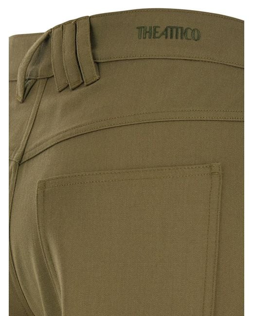 The Attico Green Trousers
