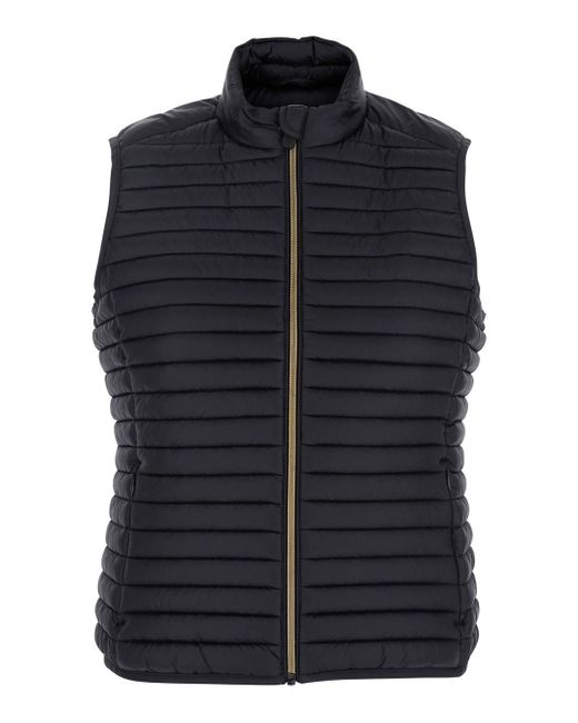 Gilet 'Arabella' Con Design Trapuntato di Save The Duck in Blue