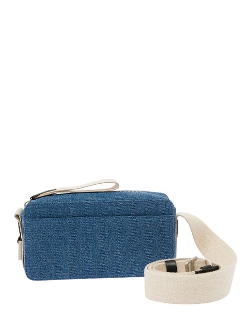 Jacquemus Blue Bum Bags for men