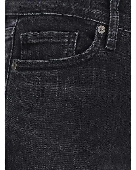 FRAME Blue 'Le Slim Palazzo' Jeans With Wide Leg