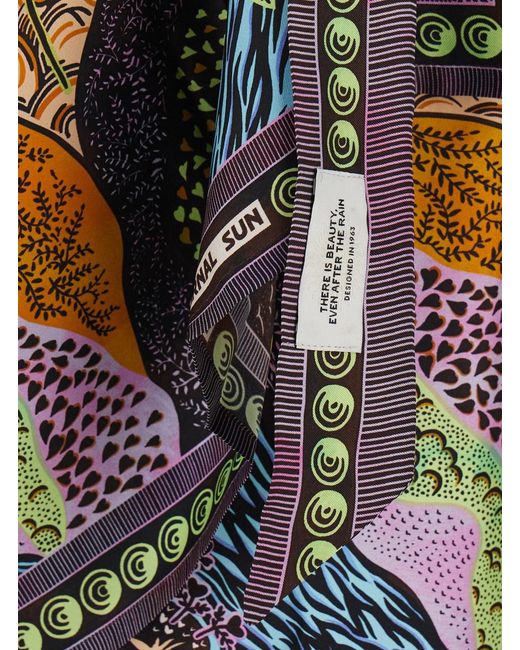 VLISCO DIALOGUES Multicolor Skirt La Lune With Print And Tech Fabric W