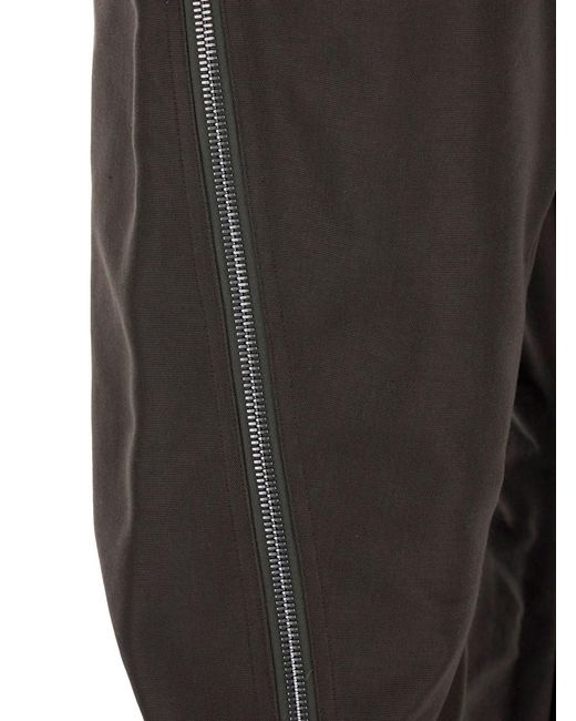 Rick Owens Black 'Bolan Banana' Pants With Zip Details for men