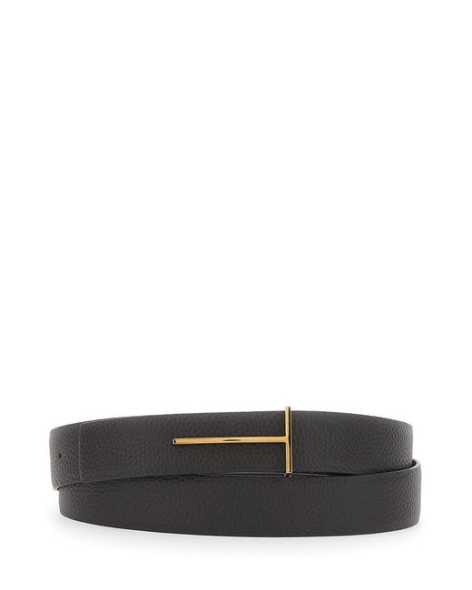 Tom Ford Multicolor Belt With T Buckle Closure for men