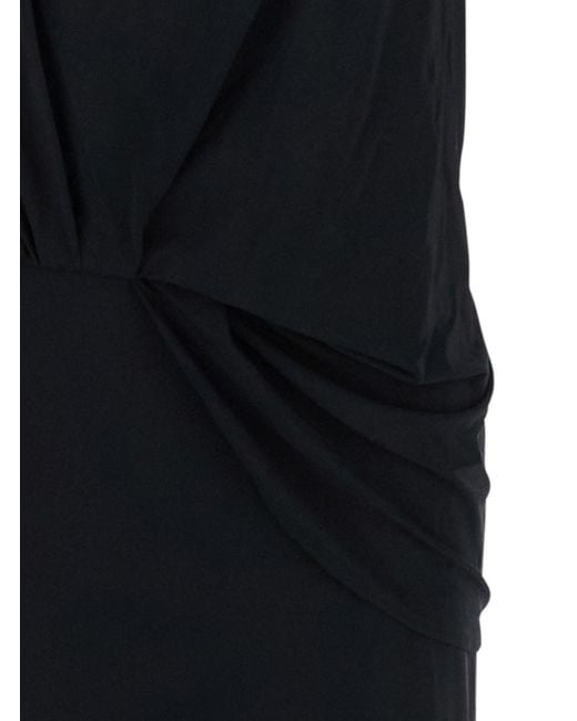 【Jacquemus】La Robe Peplo' Black Long Dress 23760628_55357301_1000.jpg