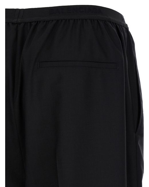 Pantaloni Joggings di Balenciaga in Black da Uomo
