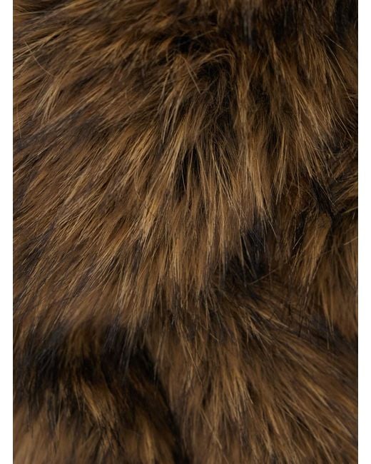 Bazar Deluxe Brown Scarf With Wraparound Design
