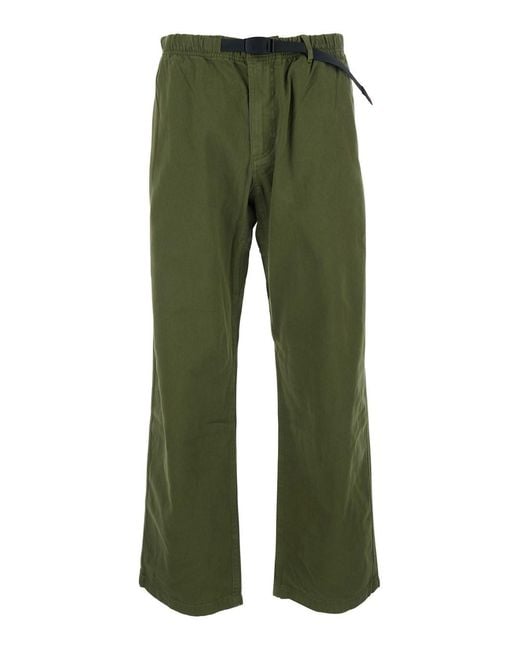 Gramicci Green Pants Cotton for men
