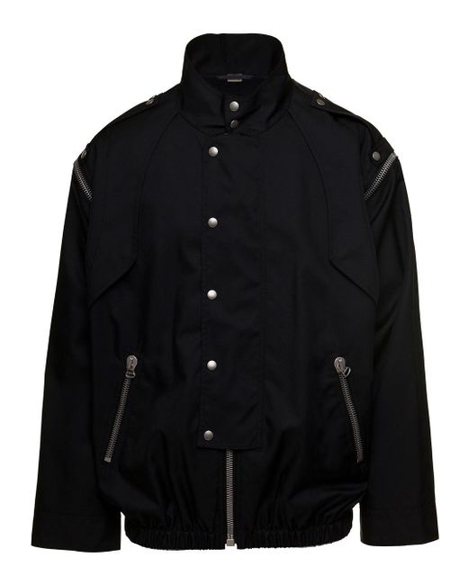 Gucci Look 72 Spw Blouson in Black for Men | Lyst
