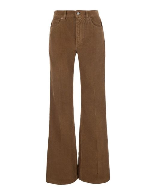 Saint Laurent Brown 70S Jeans M Vell Bull Gots