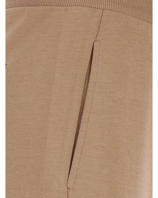 Max Mara Natural Pants S Maxmara With Pockets And Straight Hems