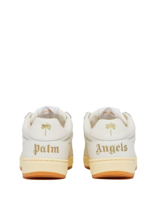 Palm Angels White Palm University Monostone Sneaker for men