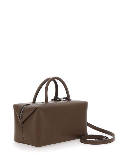Borsa A Mano 'Holdall Media' Con Tracolla Regolabile E Removi di Max Mara in Brown