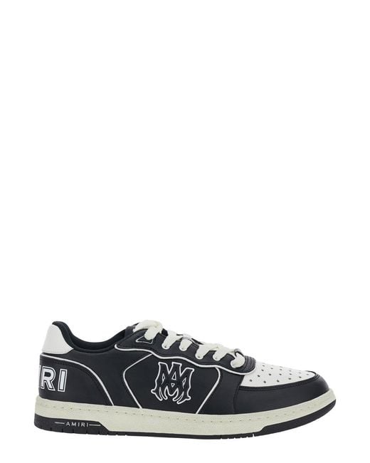Amiri White Sneakers 'Newport' With Leather Upper for men