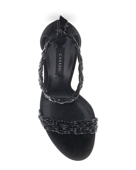 Casadei Black Heels Characterized By An Elegant Design And