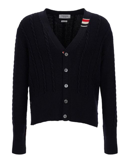 Thom Browne Black Sweaters for men