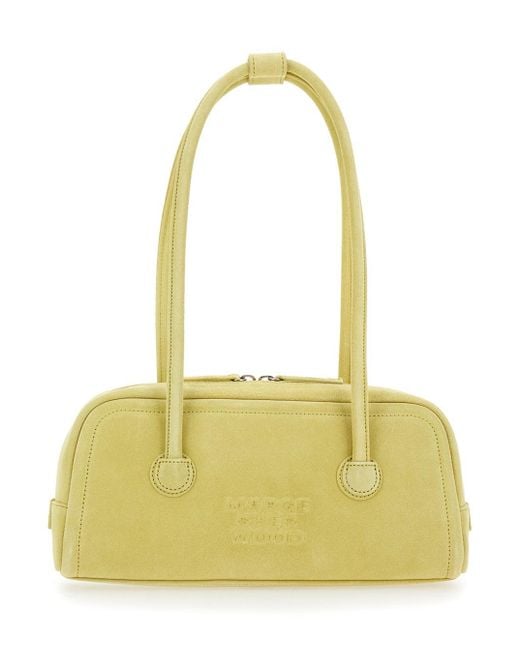 Marge Sherwood 'Soft Baguette' Shoulder Bag With Logo Detail
