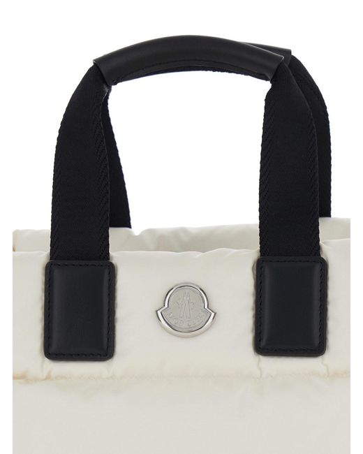 Moncler Black Handbag 'Karadoc' Mini With Adjustable And Removable Shoulder