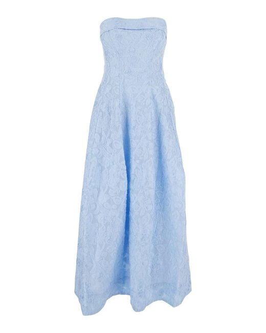 Jonathan Simkhai Blue Dress Tidepool